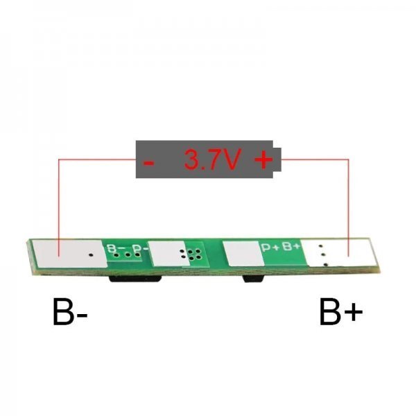 18650リチウムバッテリー充電器保護ボード 1s 3.7v 3A リチウムイオン 過充電/過放電保護リチウム電池 10枚セット 即納