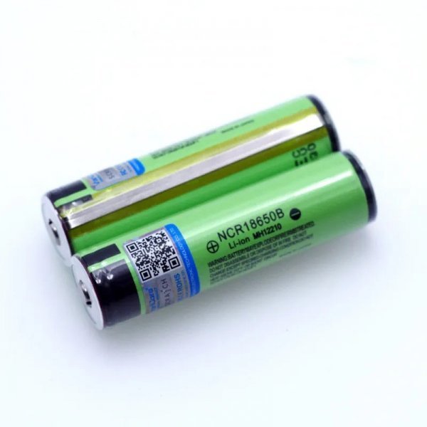 18650 lithium ion battery made in Japan PCB protection circuit attaching NCR18650B 3.7V 3400mAh length 69.5mm type capacity guarantee 1 pcs immediate payment 