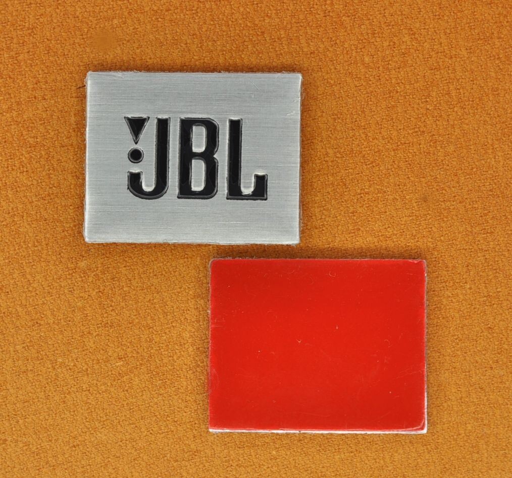 ★ JBL スピーカーロゴ プレート エンブレム ステッカー2枚 B ★_画像5