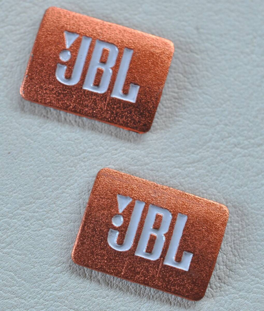 ★ JBL スピーカーロゴ プレート エンブレム ステッカー2枚 A ★の画像3