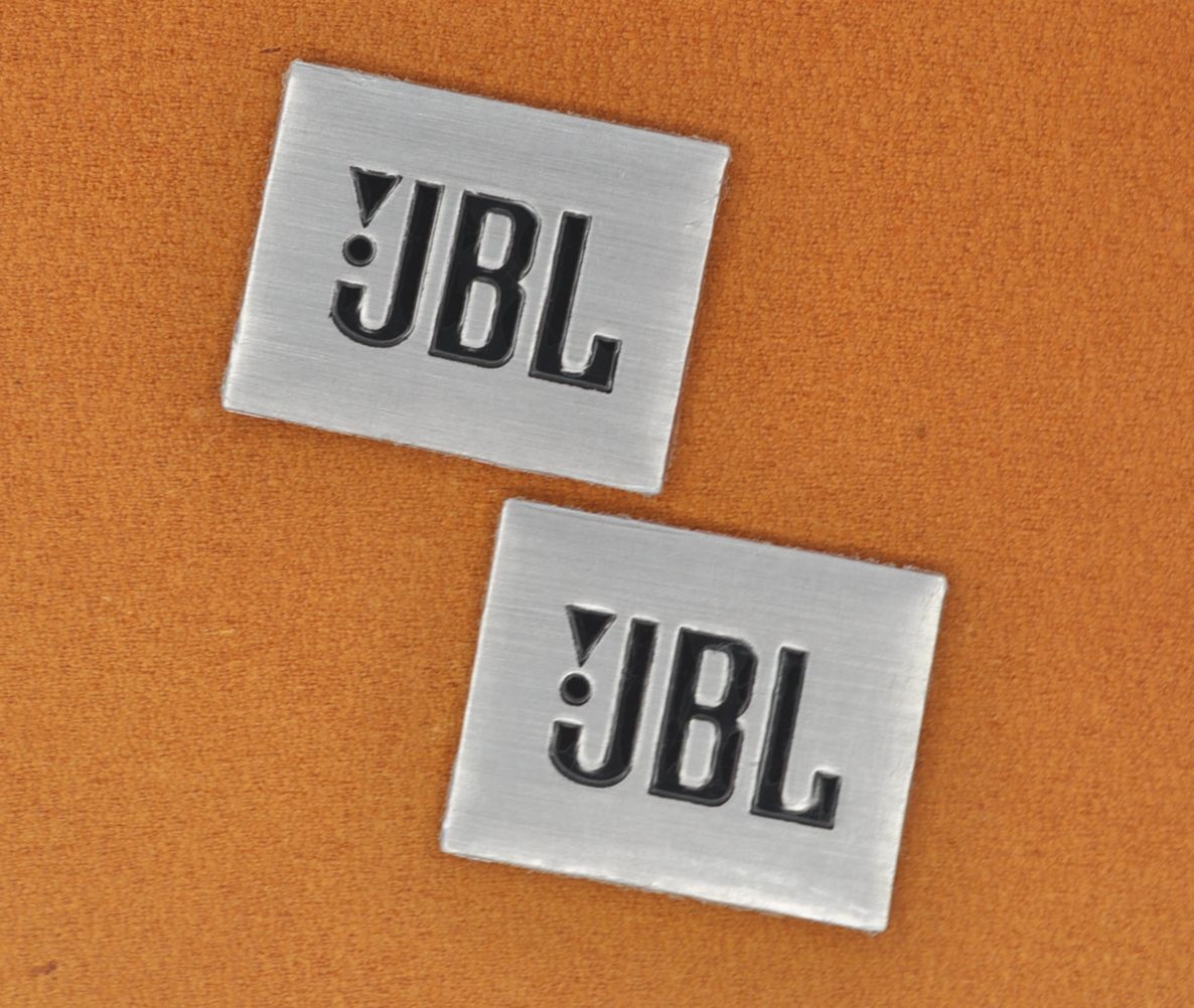 ★ JBL スピーカーロゴ プレート エンブレム ステッカー2枚 B ★_画像4