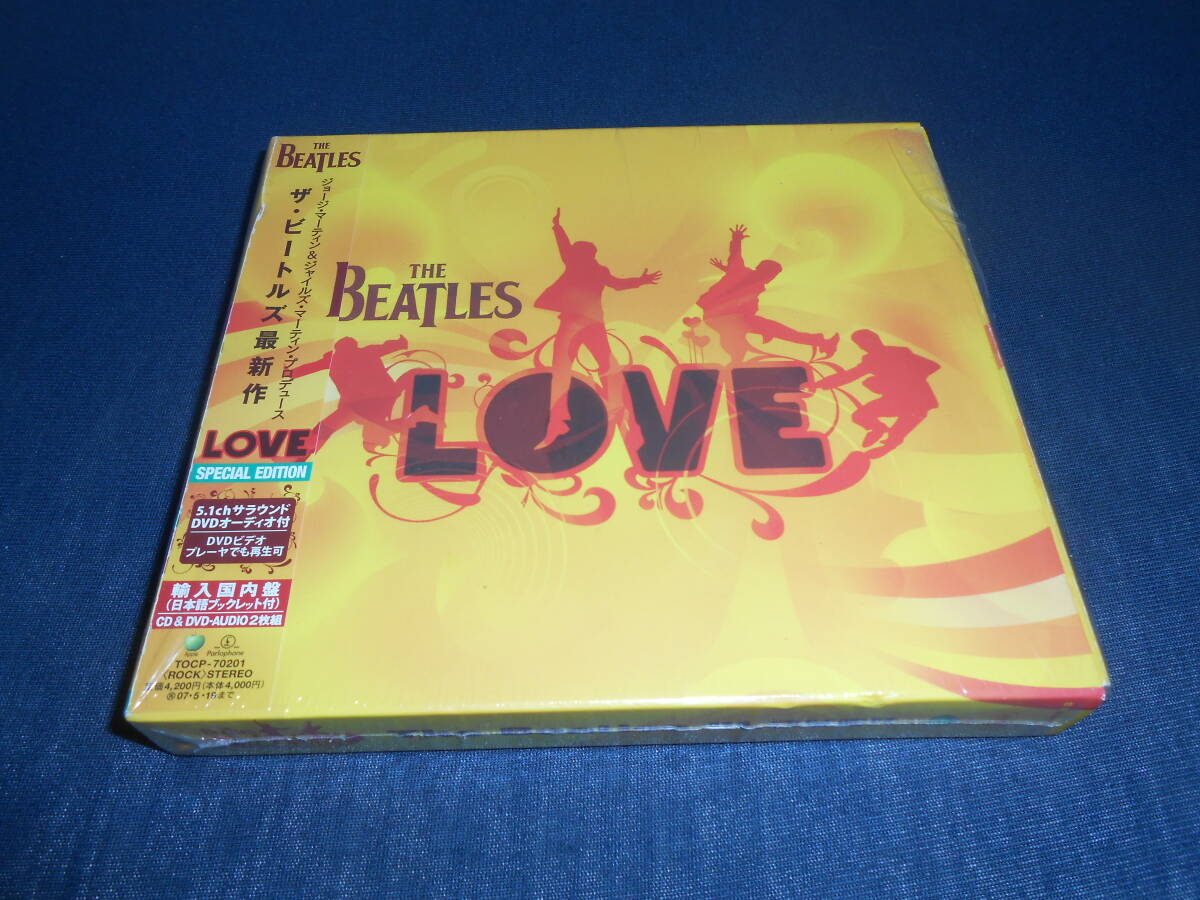 BEATLES/ビートルズ/ラブ/CD＆DVD-AUDIO/2枚組/国内盤/ジョンレノン/ポールマッカートニー/ジョージハリスン/リンゴスター _画像1