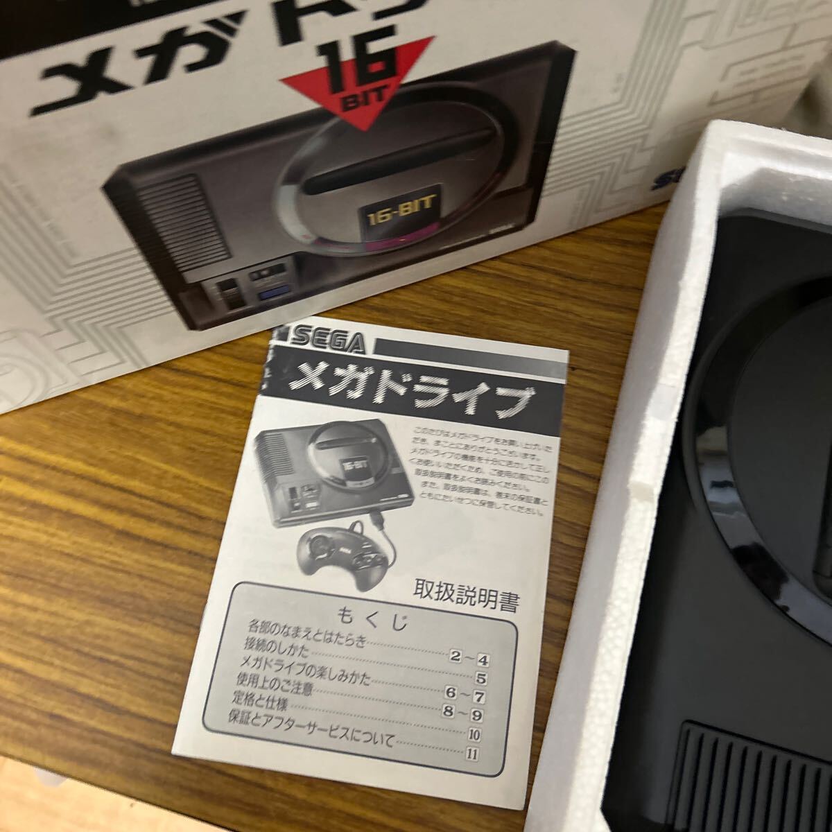 SEGA セガ MEGA DRIVE メガドライブ ミニ 16BIT HAA-2500 箱付き ゲーム テレビゲーム /100 動作確認済み_画像3