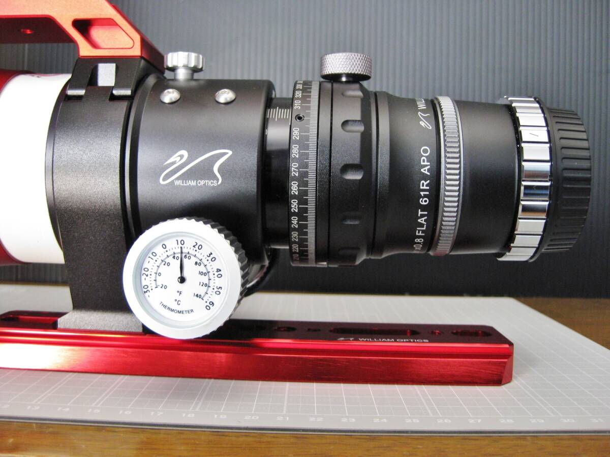 WilliamOpticsZ61MarkⅡZenithStar APO屈折鏡筒FPL534 & Flat61Rレデューサー/フラットナーセット（中古美品）_画像4