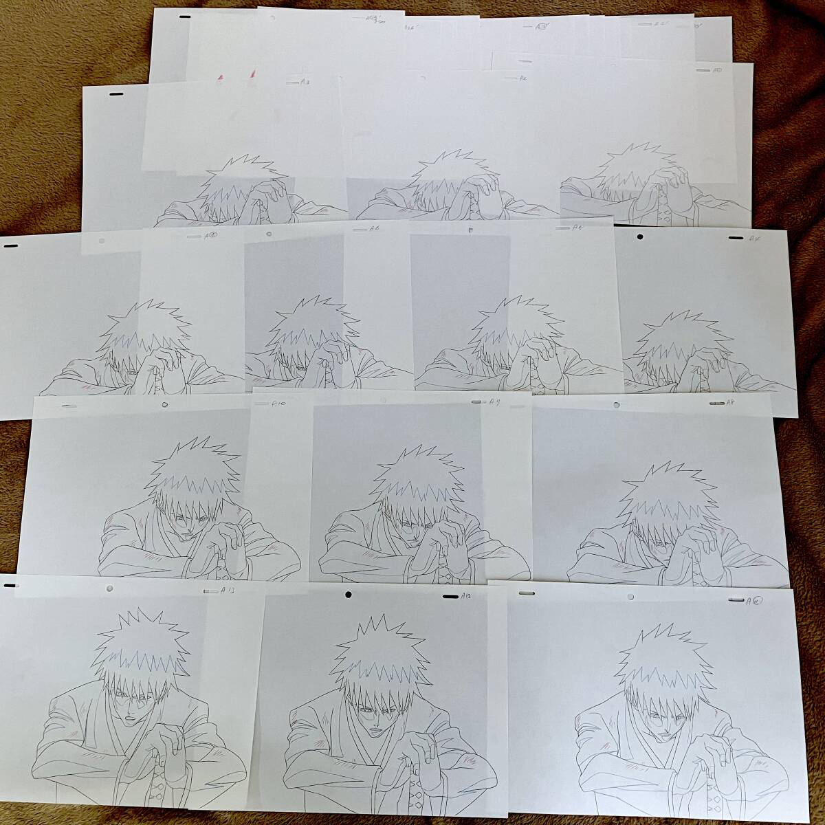 ブリーチ 原画 40枚セット 一護／genga [セル画 Cel]の画像2