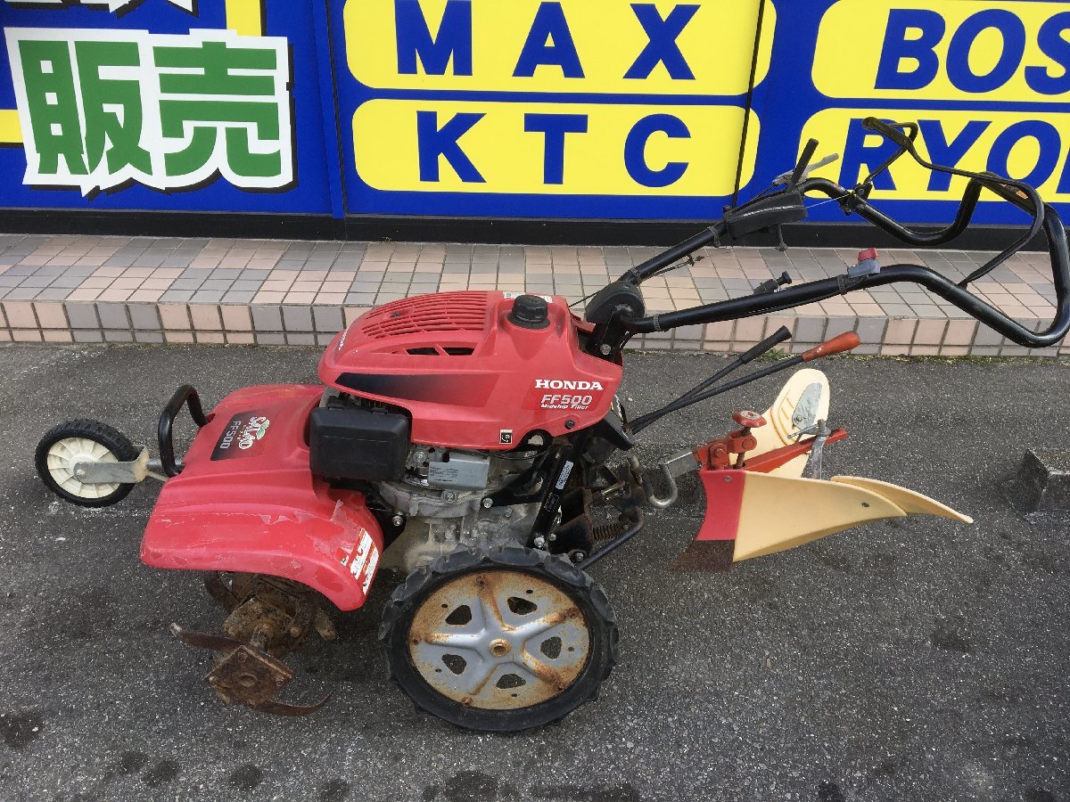 【店頭引取限定】【領収書発行可】☆HONDA/ホンダ エンジン耕運機 サラダ FF500L 畝立て付 【発送不可】[ITYF4QN7ZLC8]_画像2