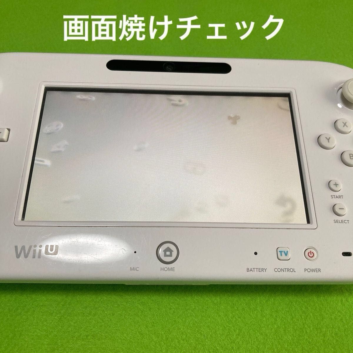 ◎GWセール5/5まで◎動作確認済 ソフト内蔵 WiiU 32GB パッド ACアダプター HDMIケーブル他　ジャンク品