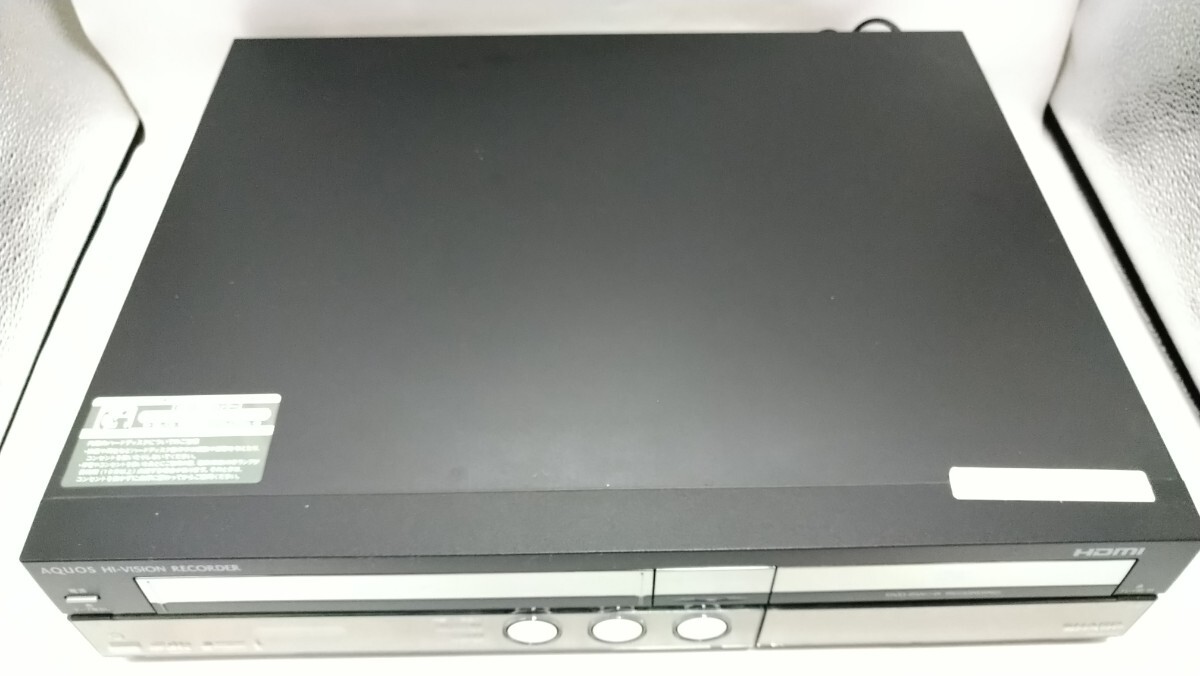 SHARP シャープ AQUOS アクオス DV-ACV52 ビデオ一体型 DVDレコーダー HDD DVD VHS_画像2