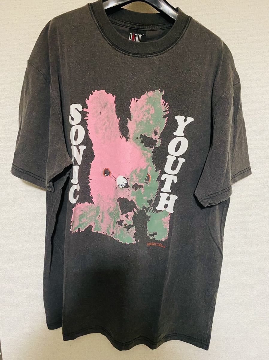 ソニックユース sonic youth Tシャツ GIANT製 XL 新品未使用 ソニックユース sonic youth Tシャツ GIANT製 XL 新品未使用