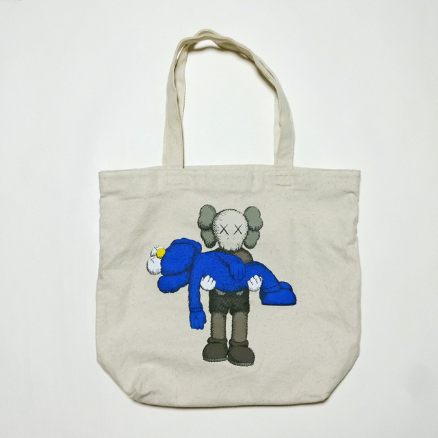  Uniqlo Kaws print pattern canvas tote bag beautiful goods postage included 