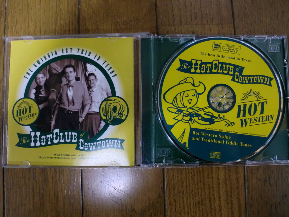 【CD】HOT CLUB OF COWTOWN ホット・クラブ・オブ・カウタウン / ホット・ウエスタン　Buffalo Records BUF-107 WESTERN SWING_画像2