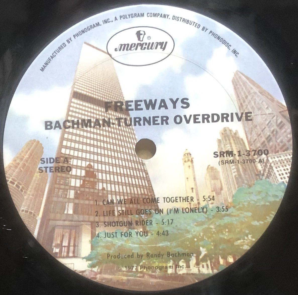 カナディアンハード　USオリジナル盤　Backman Turner Overdrive / Freeways_画像3