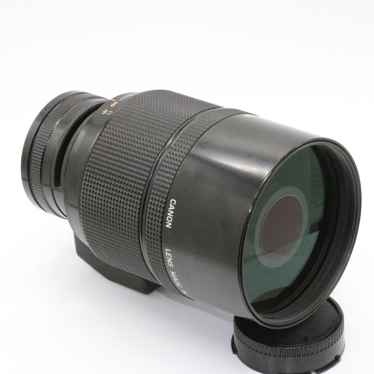 美品 CANON New FD NFD REFLEX LENS 500mm f8 テレフォト 望遠 マニュアル オールド ミラーレンズ_画像9