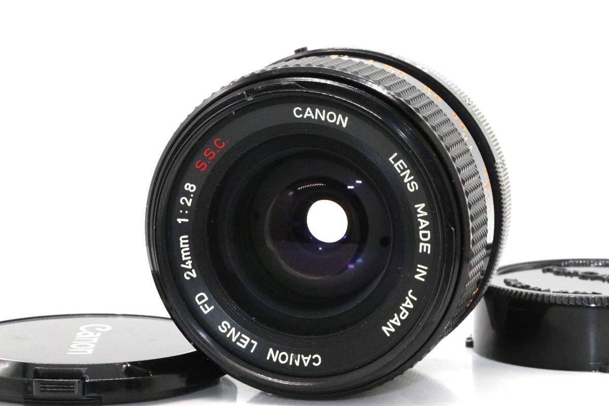 良品 Canon FD 24mm f2.8 S.S.C. SSC 広角 単焦点 マニュアル オールドレンズ_画像1