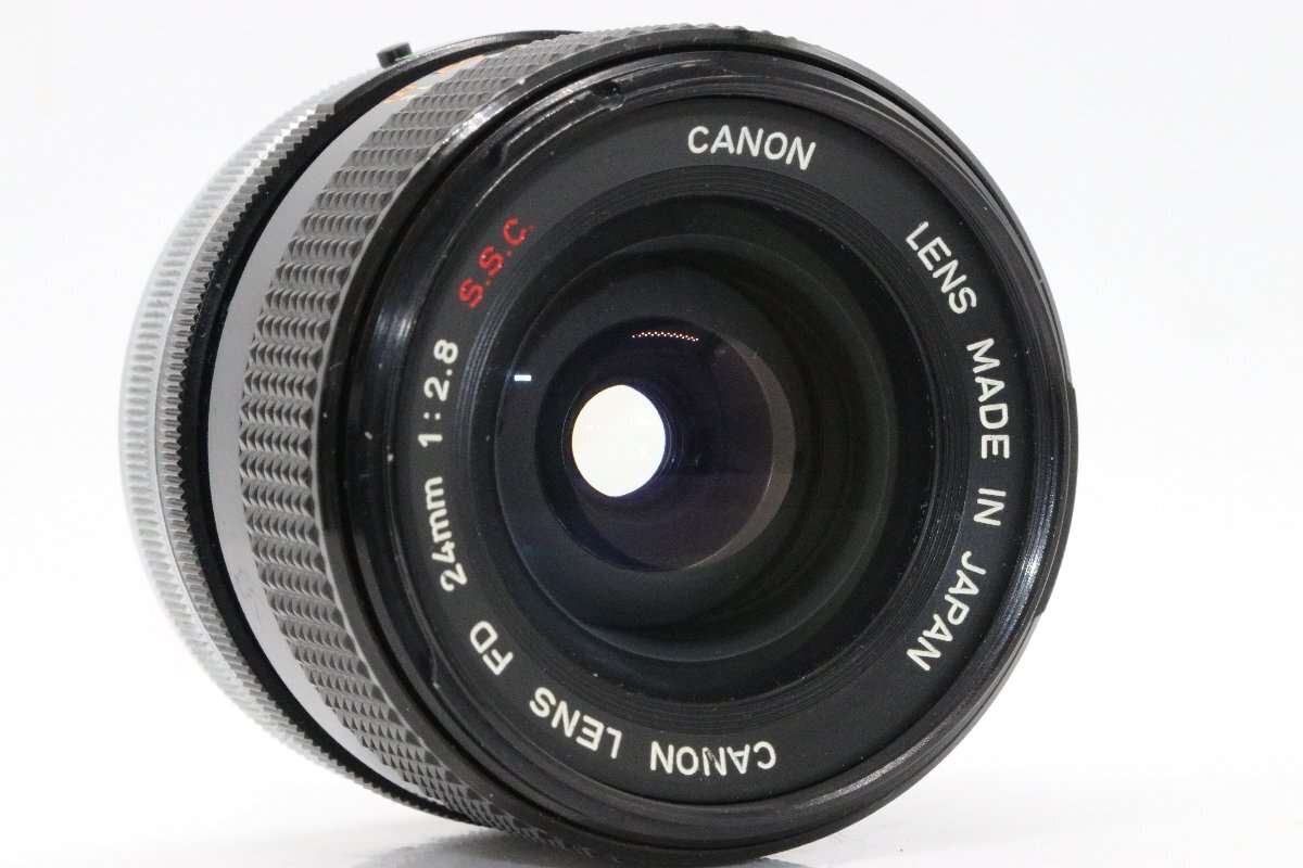 良品 Canon FD 24mm f2.8 S.S.C. SSC 広角 単焦点 マニュアル オールドレンズ_画像4