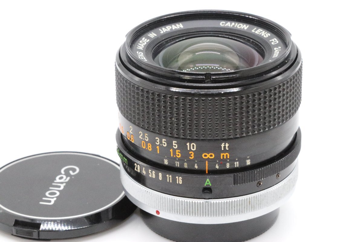 良品 Canon FD 24mm f2.8 S.S.C. SSC 広角 単焦点 マニュアル オールドレンズ_画像2