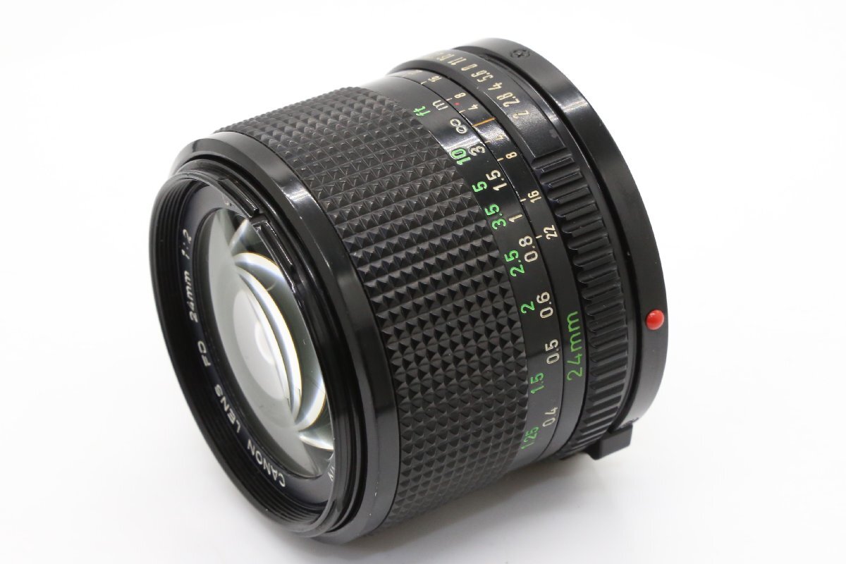 Canon New FD NFD 24mm f2 広角 単焦点 プライム マニュアル オールドレンズ_画像5