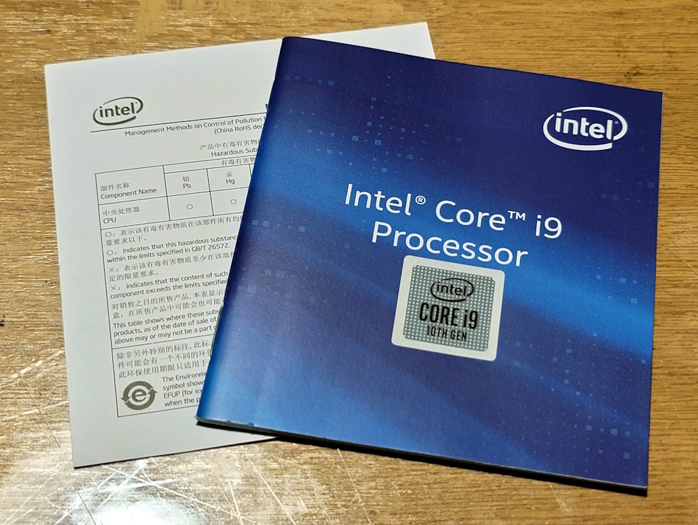 【中古】 Intel Core i9 10900k+CoolerMaster ML360 Sub-Zero 水冷セット ☆LGA1200☆ ★動作確認済★_画像3