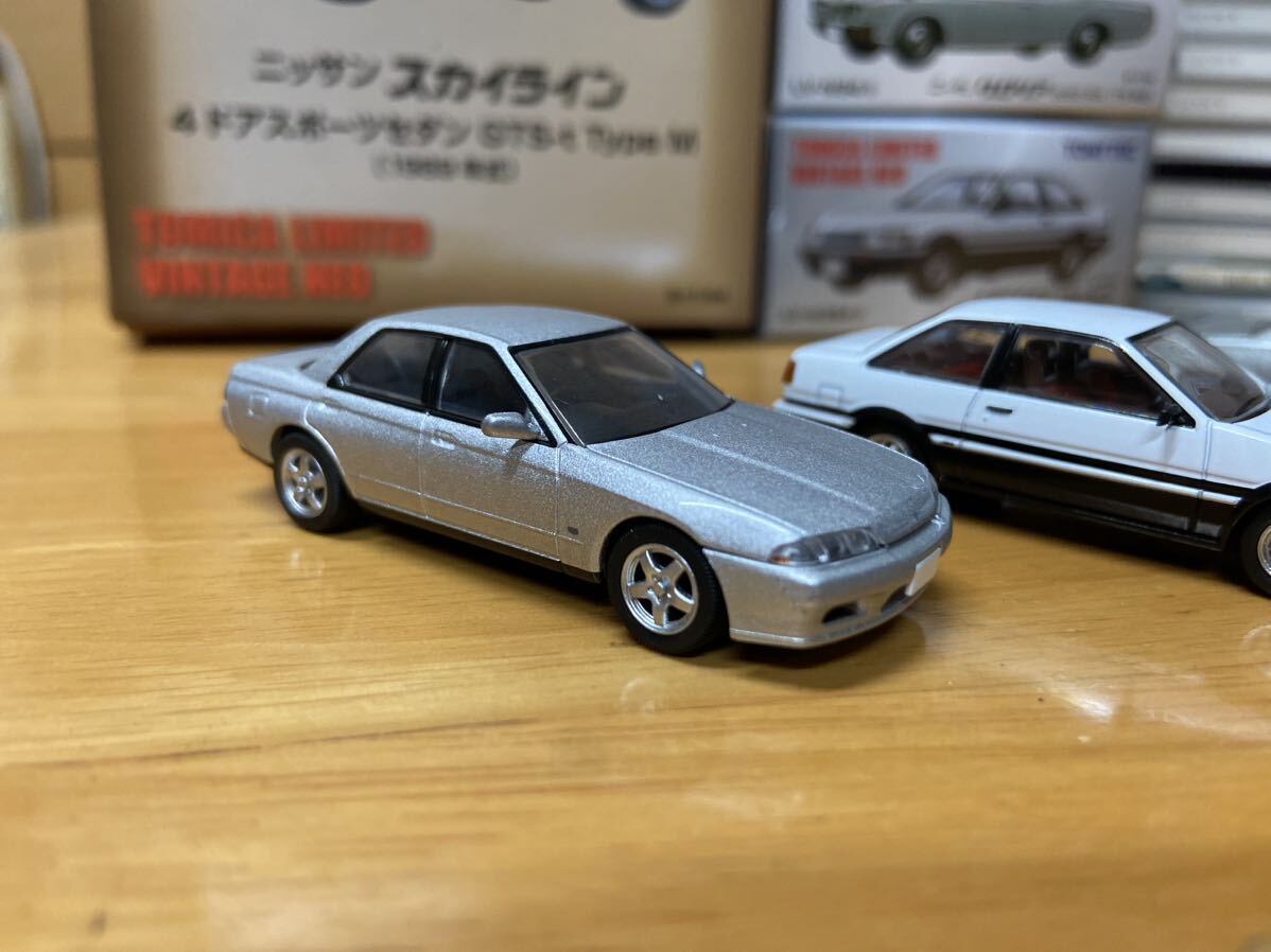 【送料無料】ミニカー まとめ トミカ リミテッドヴィンテージネオ 日本車の時代 vol15 R32 スカイライン他ホットウィールなど_画像2