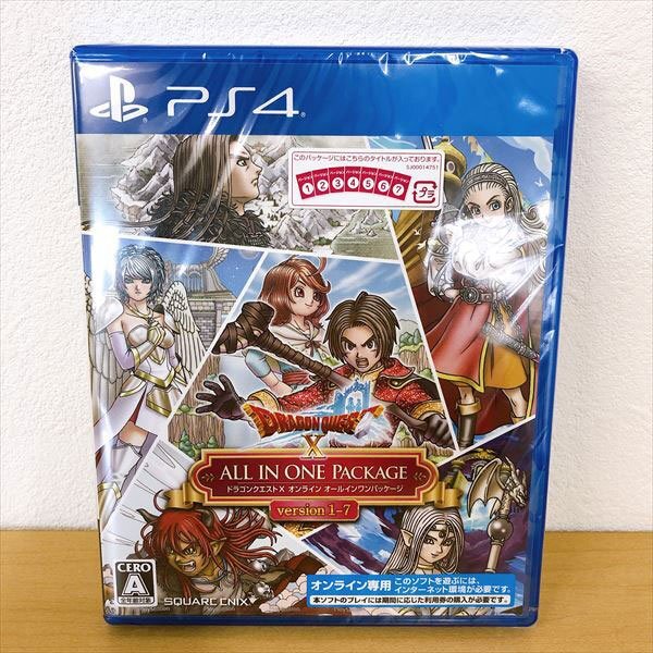 361*ドラゴンクエストX オンライン オールインワンパッケージ version1-7 オンライン専用 PS4 【未開封品】【クリポ可】の画像1