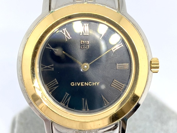 GIVENCHY ジバンシー メンズウォッチ 腕時計 QZ 黒文字盤 GIVENCHY ジバンシー メンズウォッチ 腕時計 QZ 黒文字盤