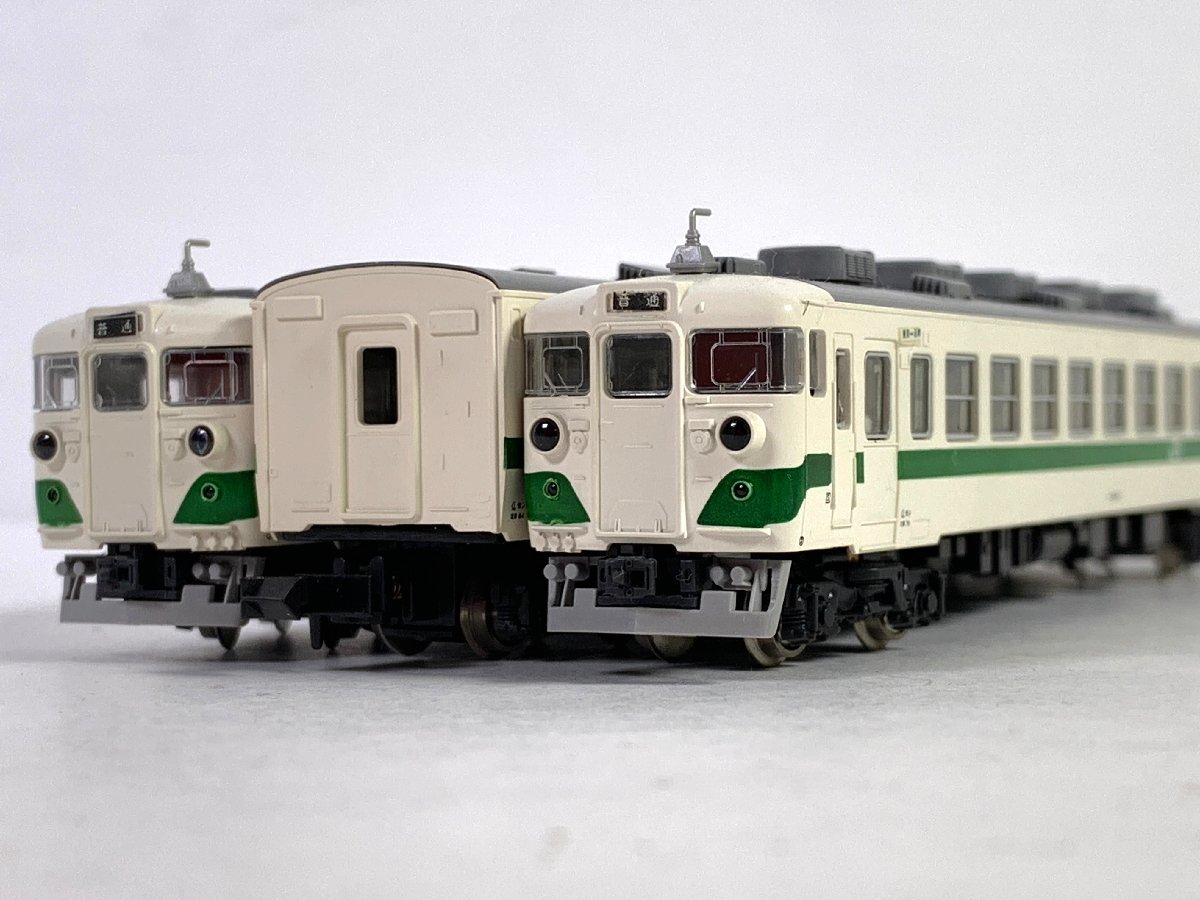 1-39＊Nゲージ KATO 10-073 455系 グリーンライナー 3両セット カトー 鉄道模型(aac)_画像1