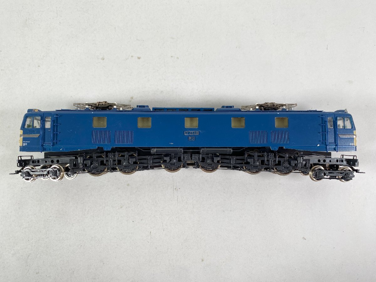 4-22* HO gauge KATO 1-301 EF58 shape electric locomotive large window * blue Kato railroad model (ajt)