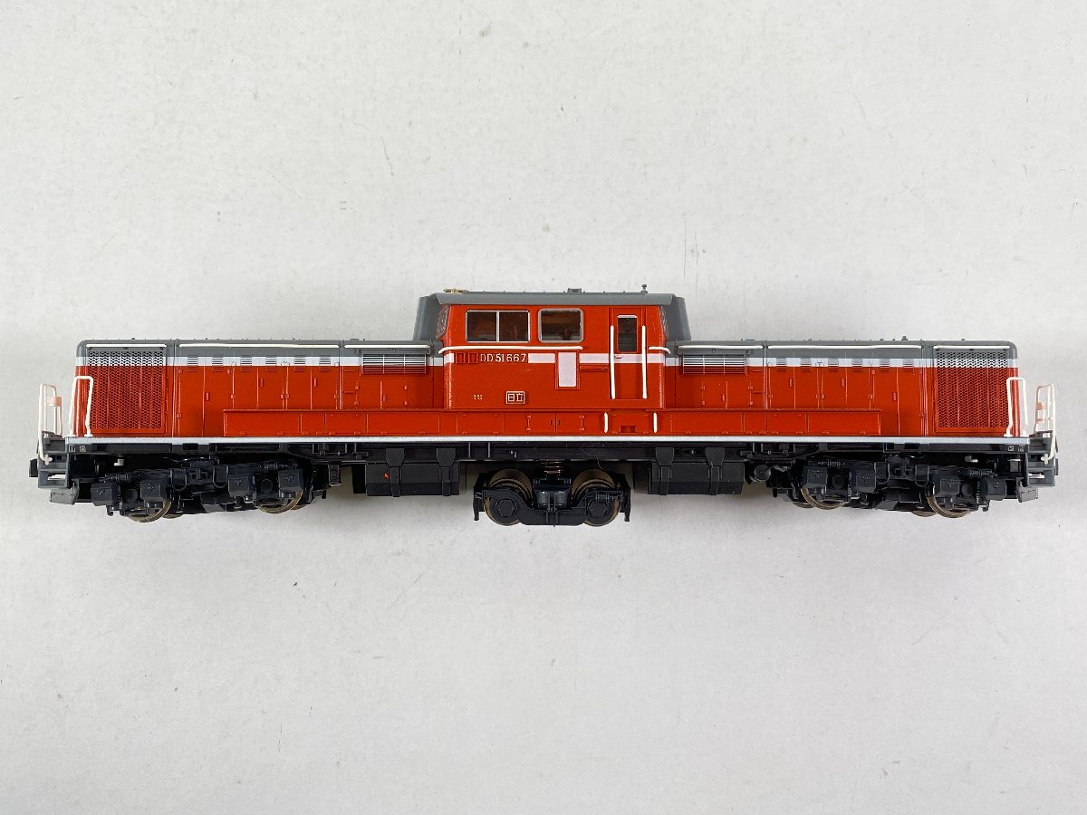 4-17* HO gauge KATO 1-702 DD51 shape diesel locomotive . ground shape Kato railroad model (ajt)