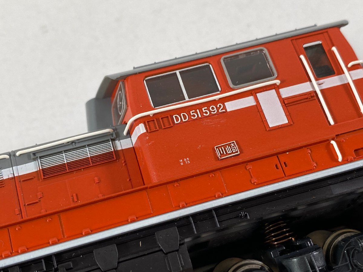 4-16* HO gauge KATO 1-701 DD51 shape diesel locomotive Kato railroad model (ajt)