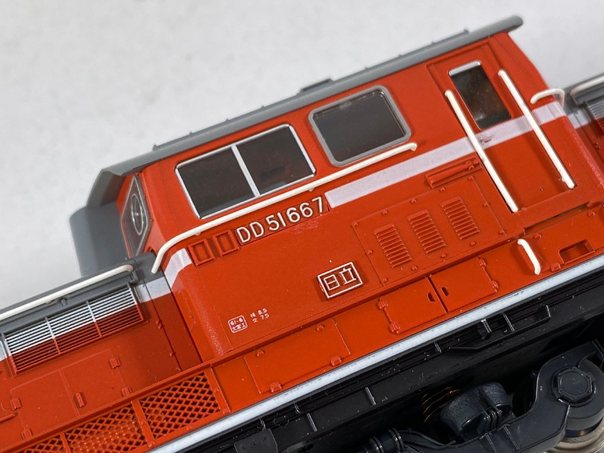 4-17* HO gauge KATO 1-702 DD51 shape diesel locomotive . ground shape Kato railroad model (ajt)