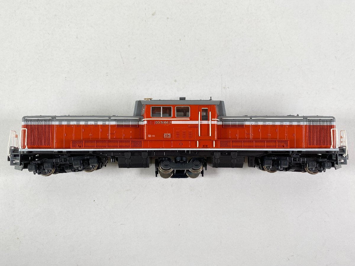 4-17* HO gauge KATO 1-702 DD51 shape diesel locomotive . ground shape Kato railroad model (ajt)