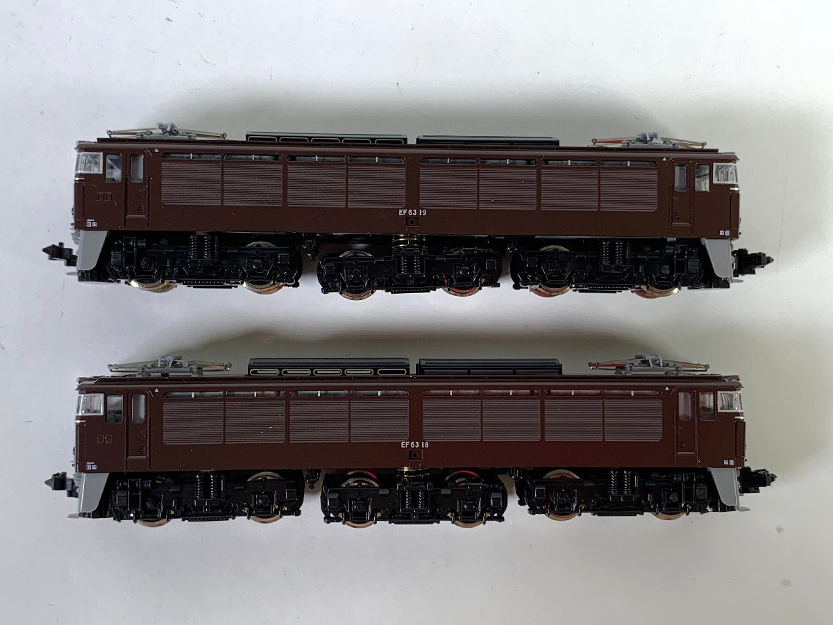 4-108* N gauge TOMIX 92908. another . ice ridge set (EF63 18*19 serial number ) collectors box to Mix electric locomotive railroad model (aaa)