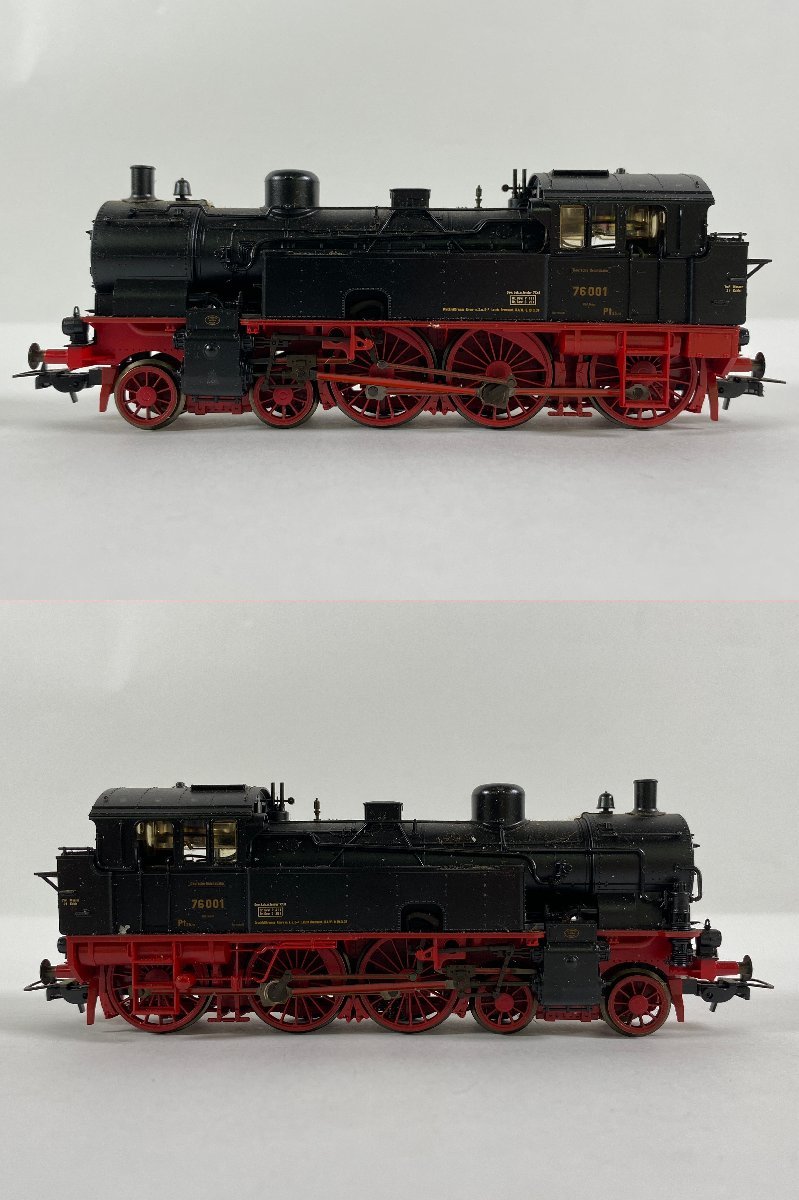 2-05＊HOゲージ フライシュマン 7 4046 蒸気機関車 76001 外国車両 Fleischmann 鉄道模型(acc)_画像4