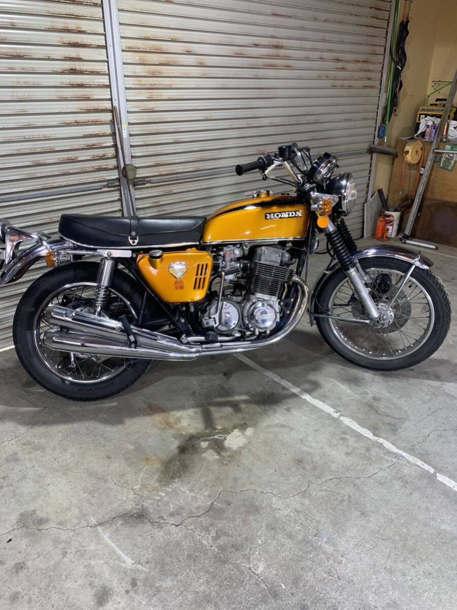 国内物【'76 CB750Four】 K0仕様 CRキャブ ノンレストア車 車検1年車検付★北海道より完全売り切りの画像3