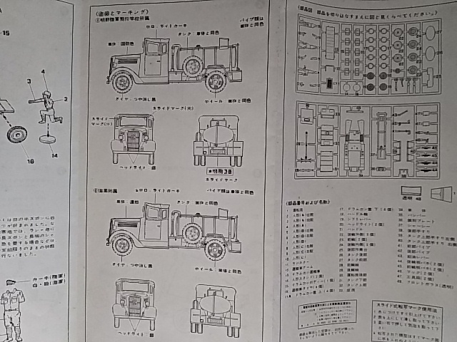 ハセガワ 1/72　燃料補給車（いすゞTX-40）_画像3