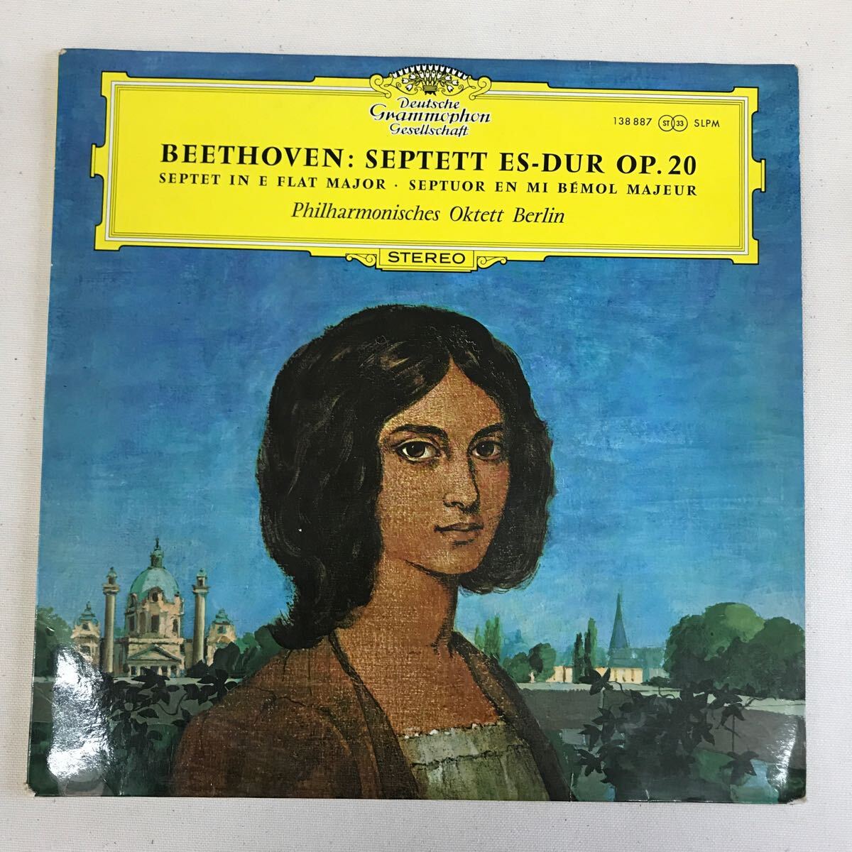 独DGGステレオチューリップ盤 SLPM 138887 ベートーヴェン 七重奏曲 モーツァルト ファゴットとチェロの為のソナタ の画像1