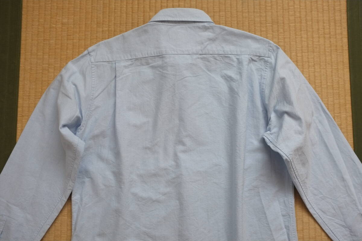 BEAMS　ボタンダウンシャツ　オックスフォード地　size L_画像7