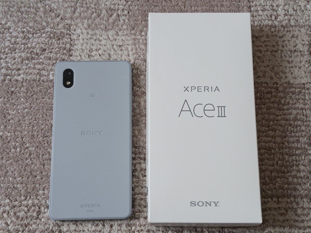 Xperia ACE III SOG08 グレー simフリー