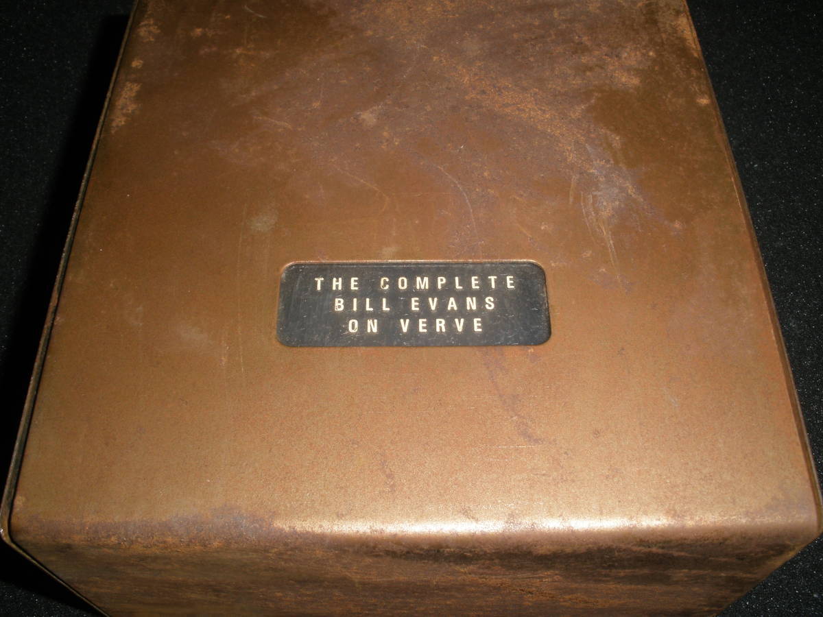 18CD コンプリート ビル・エヴァンス オン・ヴァーヴ リマスター ボックス 初回限定 廃盤 メタル サビ加工 Complete Bill Evans Verve BOXの画像7