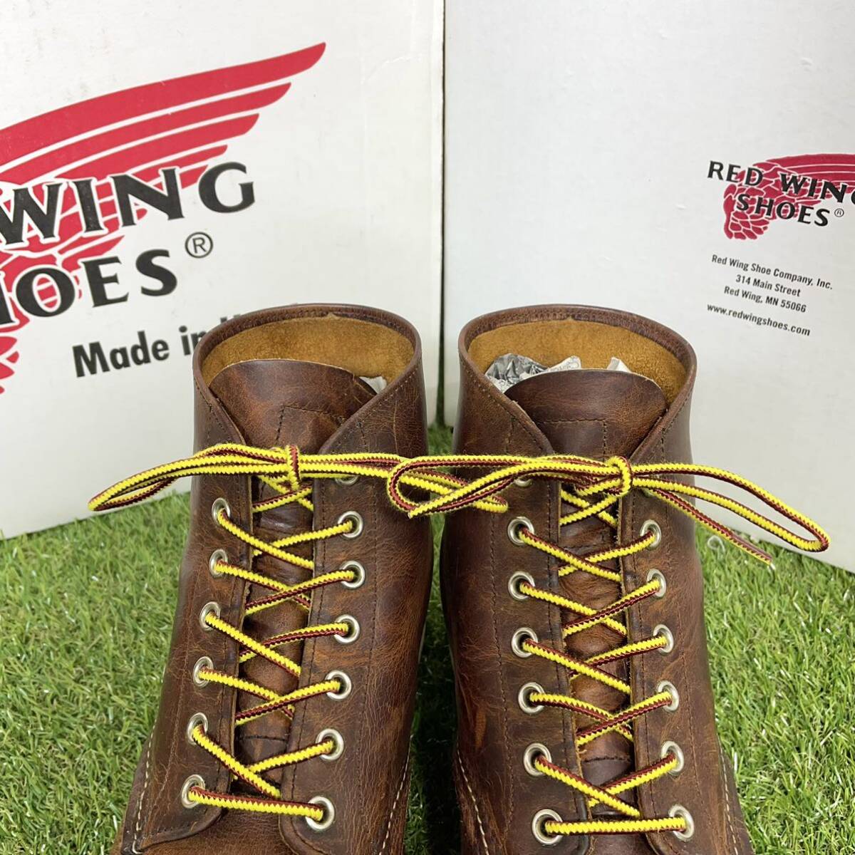 【安心品質0988】廃盤9111レッドウイングＲＥＤＷＩＮＧ10.5D送料込29REDWING アメリカ製 _画像5