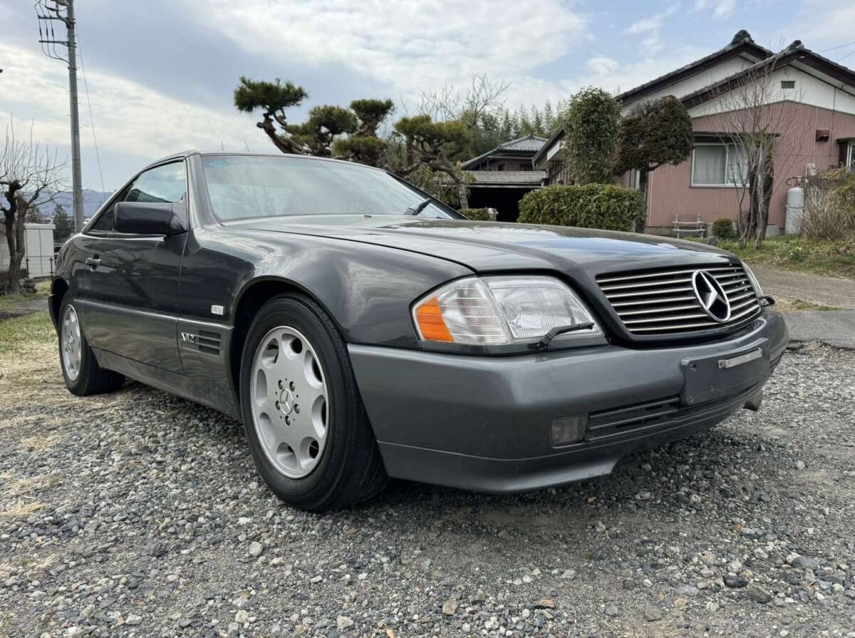 1994y ベンツ SL600 左ハンドル 走行9万km台 Benzの画像1