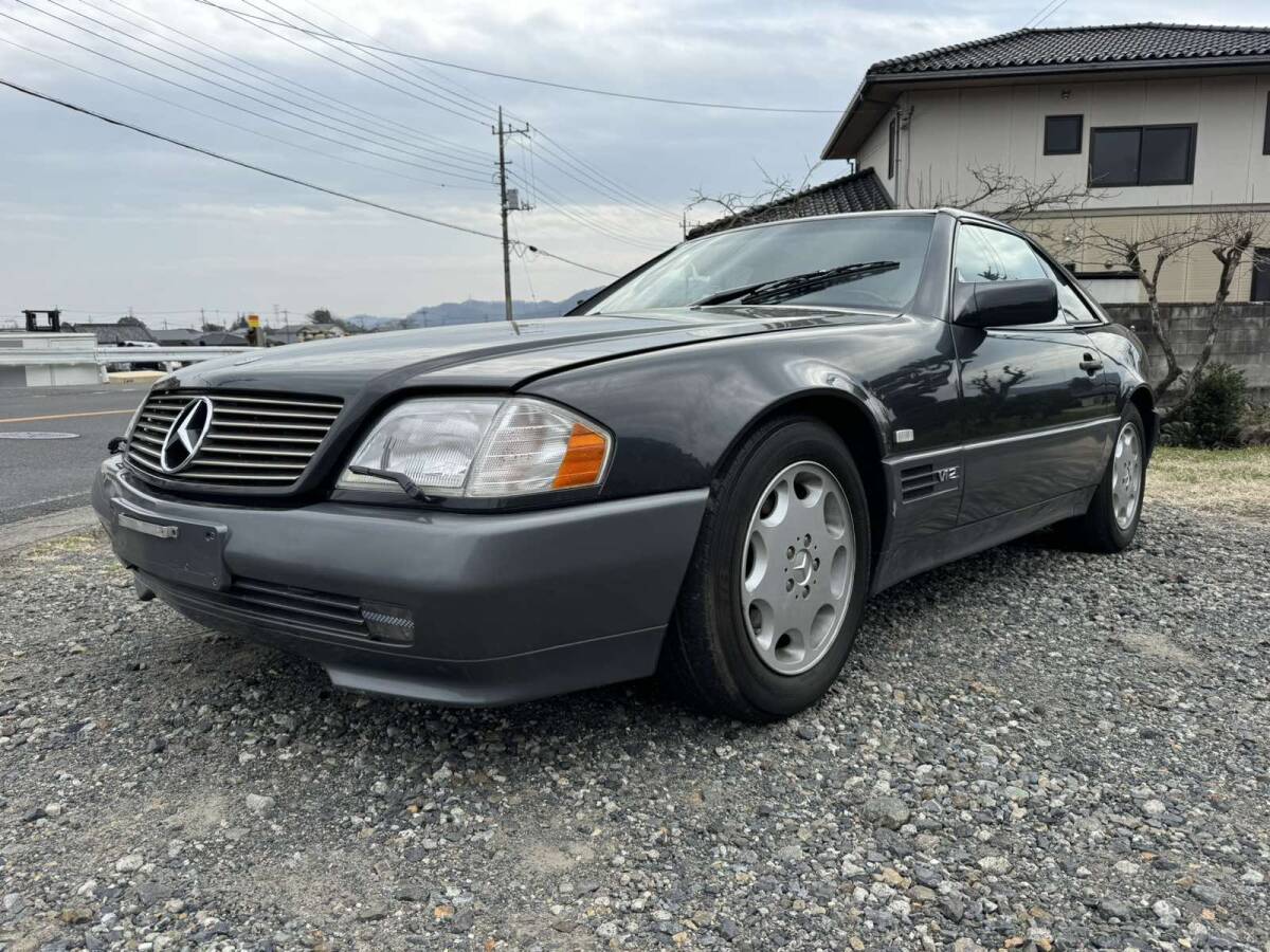 1994y ベンツ SL600 左ハンドル 走行9万km台 Benzの画像3