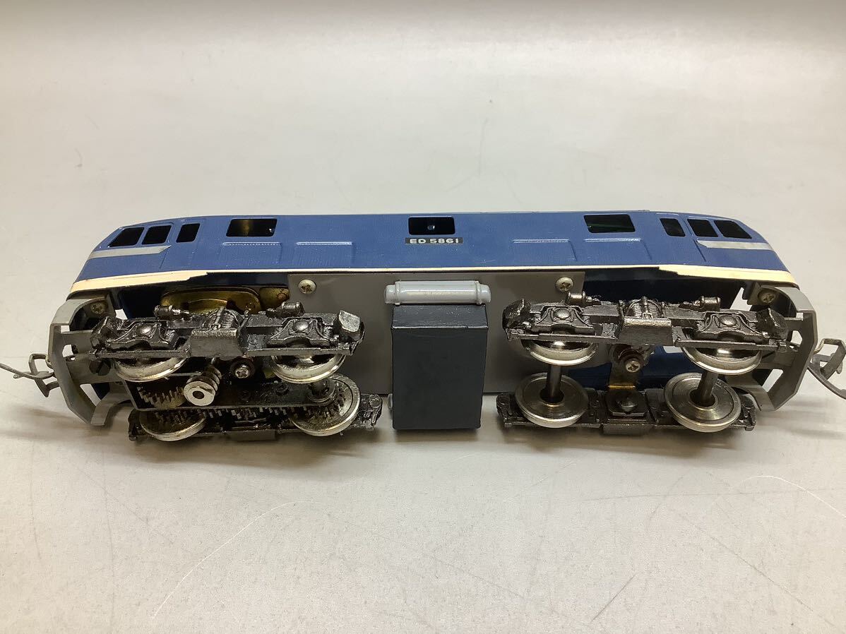 ジャンク品 鉄道模型セット HOゲージ MODEL RAILROAD SET KTM　DELUXE H-12 ED 5861_画像7