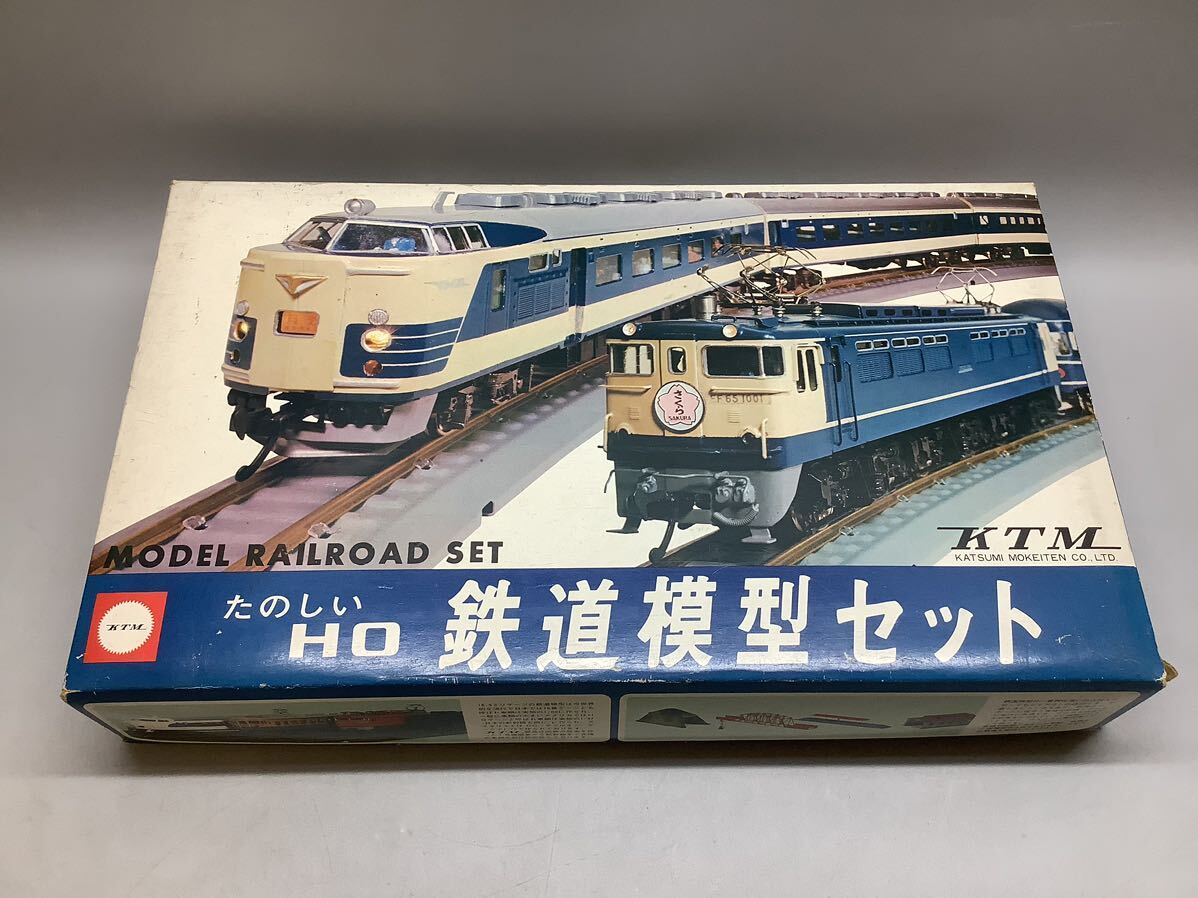 ジャンク品 鉄道模型セット HOゲージ MODEL RAILROAD SET KTM　DELUXE H-12 ED 5861_画像3