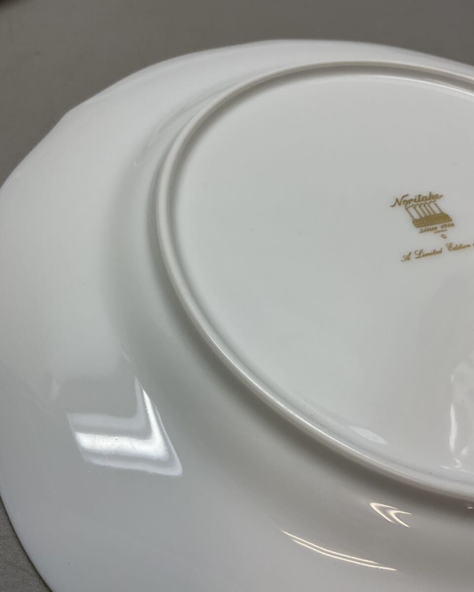 未使用 希少 デットストック ノリタケ ダイヤモンドコレクション 金彩 ディナープレート 大皿 Noritake _画像6