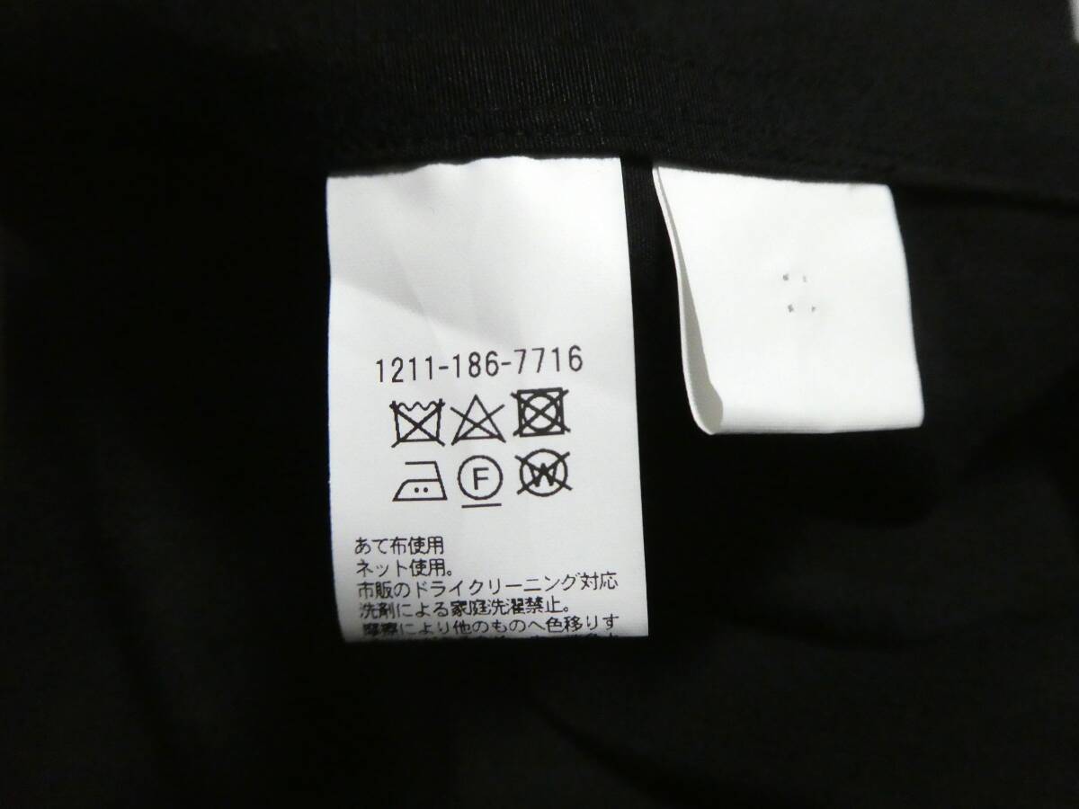 美品 H BEAUTY&YOUTH UNITED ARROWS エイチ ビューティ＆ユース H CL KAFTN MASTER SHT 麻混 コットンリネン バンドカラーシャツ 長袖 L_画像6