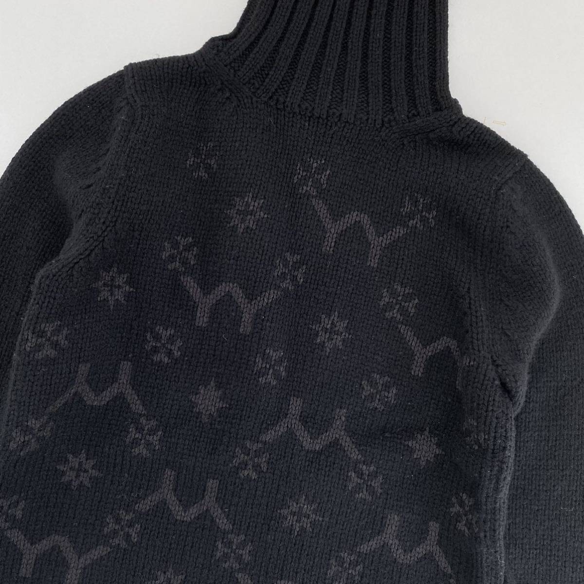 2000-2001 yohji yamamoto long knit ヨウジヤマモト ロングニット ヴィンテージ vintage archive_画像2