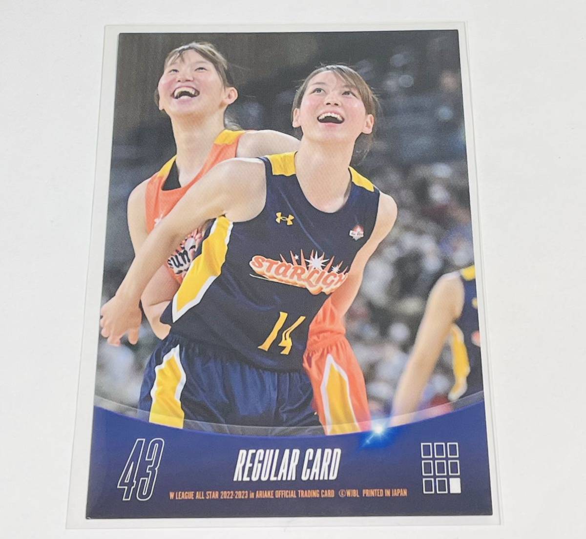 田中真美子 Wリーグオールスター レギュラーカード No.43 バスケットボール 富士通_画像1