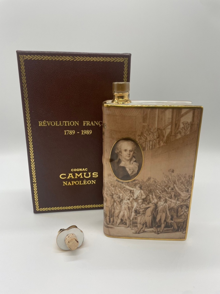 【未開栓】CAMUS NAPOLEON REVOLUTION FRANCAISE カミュ ナポレオン フランス革命 1789-1989 ブック型 箱入700ml　1218.5ｇ_画像1