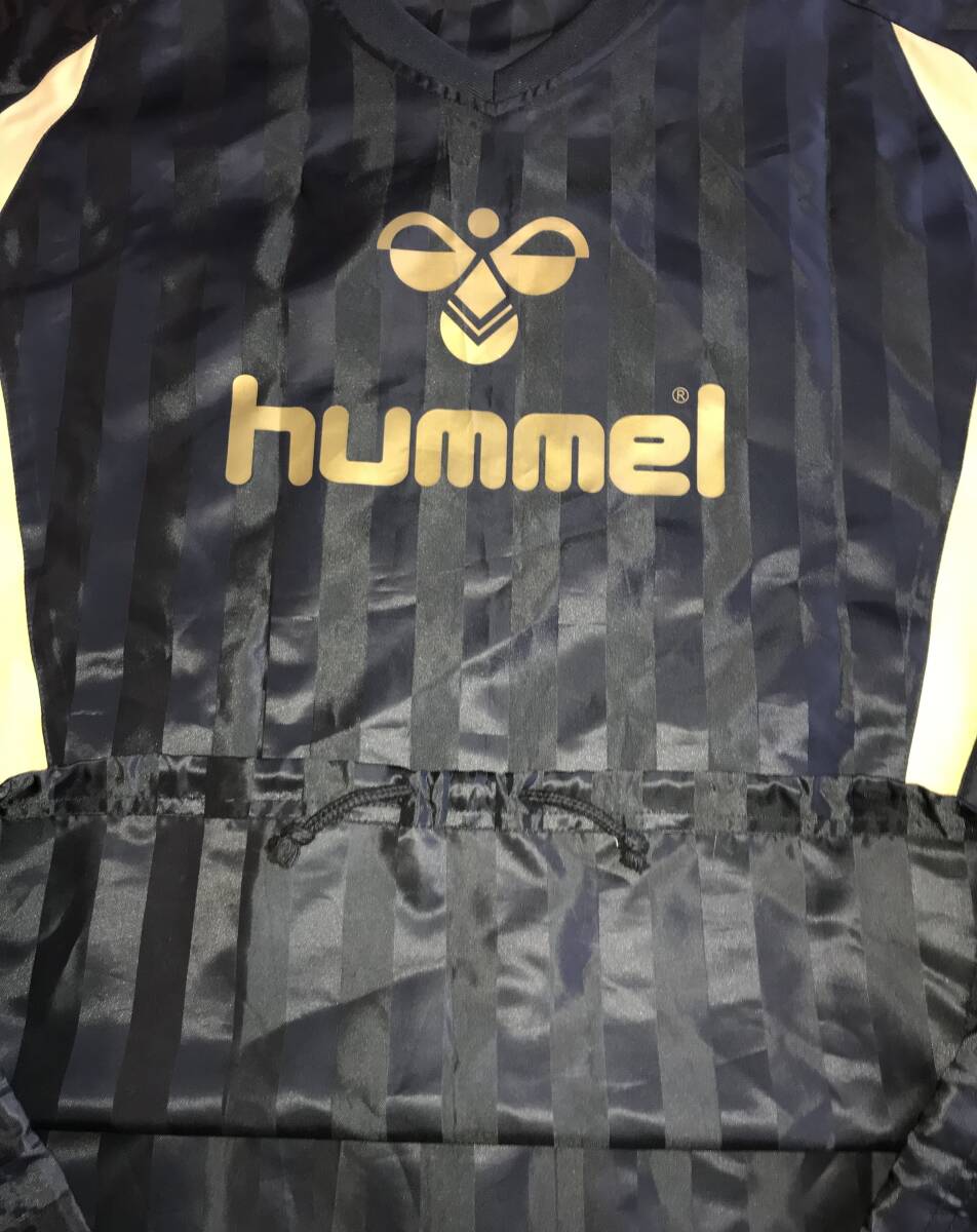 【超美品】hummel ヒュンメル ウインドブレーカー 上のみ ピステ (ブラック) HAY19FBMG サイズ:L_画像3